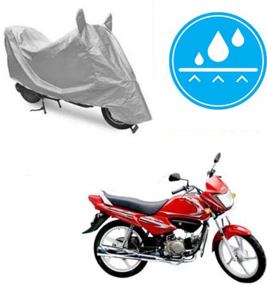 Atulit enterprises Two Wheeler Cover for Hero(Splendor NXG, Silver)