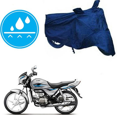 RPSENTTERPR Waterproof Two Wheeler Cover for Hero(Splendor Pro, Blue)