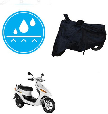 RPSENTTERPR Waterproof Two Wheeler Cover for Indus(Yo Electron, Black)