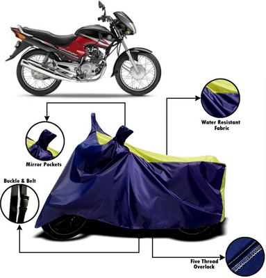 V VINTON Two Wheeler Cover for Yamaha(Gladiator, Yellow, Blue)