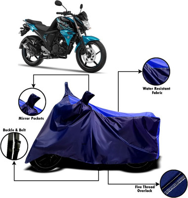 PVSTAR Two Wheeler Cover for Yamaha(FZ-S, Blue)