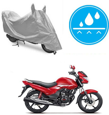 Atulit enterprises Two Wheeler Cover for Hero(Achiever, Silver)