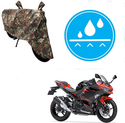Atulit enterprises Two Wheeler Cover for Kawasaki(Ninja 250, Multicolor)