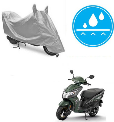 Atulit enterprises Two Wheeler Cover for Honda(Deo, Silver)