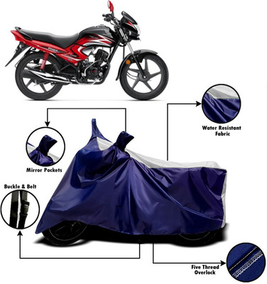 V VINTON Two Wheeler Cover for Honda(Dream, White)