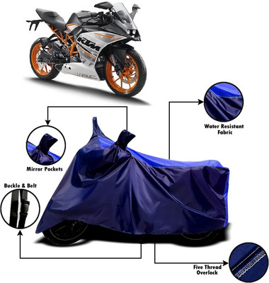 V VINTON Two Wheeler Cover for KTM(RC 390, Blue)