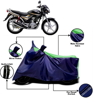 V VINTON Two Wheeler Cover for Yamaha(Libero, Green, Blue)
