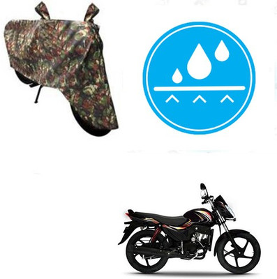 Atulit enterprises Two Wheeler Cover for Mahindra(Pantero, Multicolor)