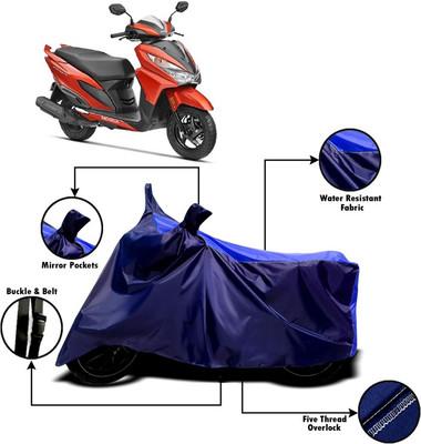 V VINTON Two Wheeler Cover for Honda(Grazia, Blue)