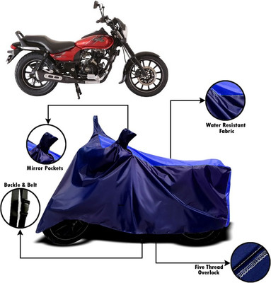 AUCTIMO Two Wheeler Cover for Bajaj(Avenger 180 Street, Multicolor)