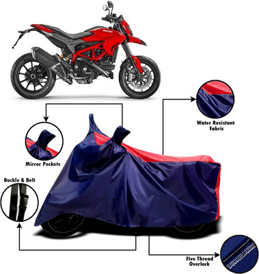V VINTON Two Wheeler Cover for Ducati(Hyperstrada, Red, Blue)