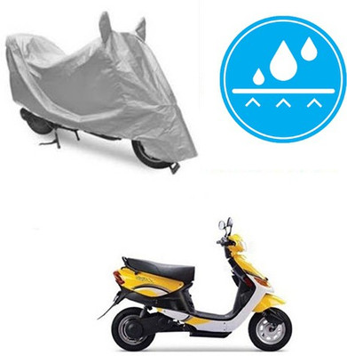 RPSENTTERPR Waterproof Two Wheeler Cover for Indus(Yo, Silver)
