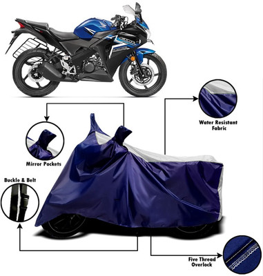 V VINTON Two Wheeler Cover for Honda(CBR 150R, Multicolor)