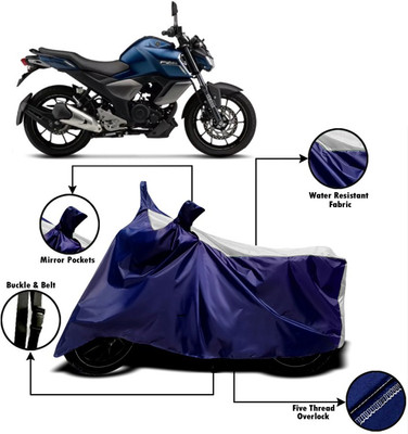 V VINTON Two Wheeler Cover for Yamaha(FZ S V3.0 FI, Multicolor)