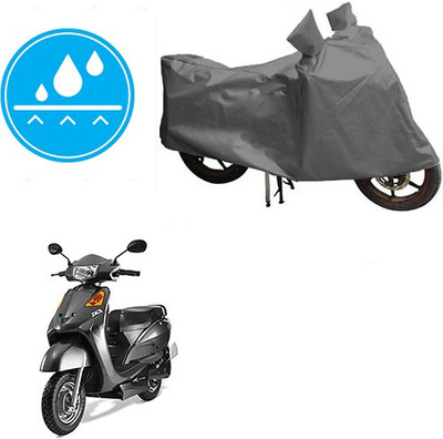 RPSENTTERPR Waterproof Two Wheeler Cover for Indus(Yo EXL, Grey)