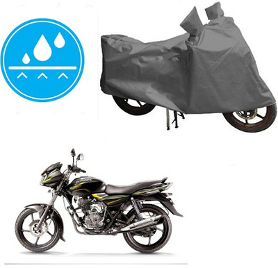 RPSENTTERPR Waterproof Two Wheeler Cover for Bajaj(Discover 100 DTS-i, Grey)