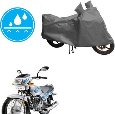 RPSENTTERPR Waterproof Two Wheeler Cover for TVS(Victor GLX, Grey)