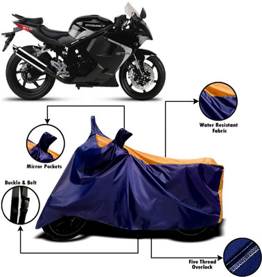 V VINTON Two Wheeler Cover for Hyosung(GT250R, Orange, Blue)