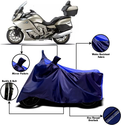 Amozkart Two Wheeler Cover for BMW(K 1600, Blue)
