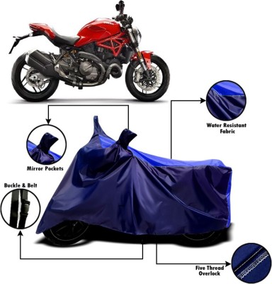 PVSTAR Two Wheeler Cover for Ducati(Monster 82, Blue)