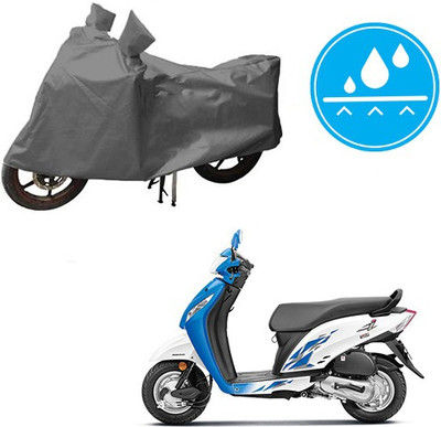 HYBRIDS COLLECTION Waterproof Two Wheeler Cover for Honda(Activa i, Grey)