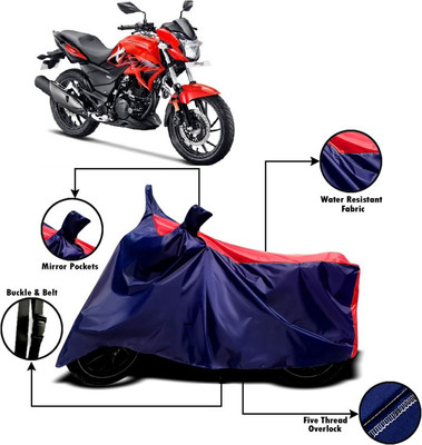 V VINTON Two Wheeler Cover for Hero(Xtreme 200R, Red, Blue)
