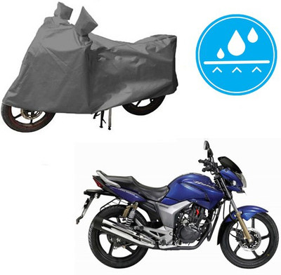 HYBRIDS COLLECTION Waterproof Two Wheeler Cover for Honda(CBZ TYPE 1, Grey)
