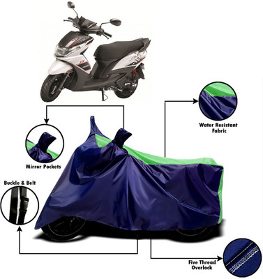 V VINTON Two Wheeler Cover for Yamaha(Ray, Green, Blue)