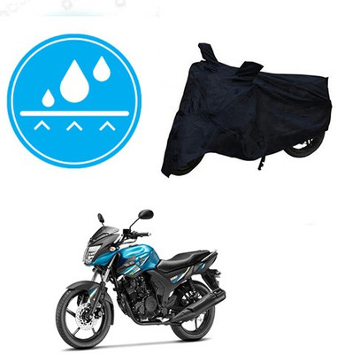 RPSENTTERPR Waterproof Two Wheeler Cover for Yamaha(SZ-RR, Black)
