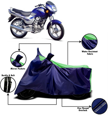 V VINTON Two Wheeler Cover for TVS(Victor GLX, Green, Blue)