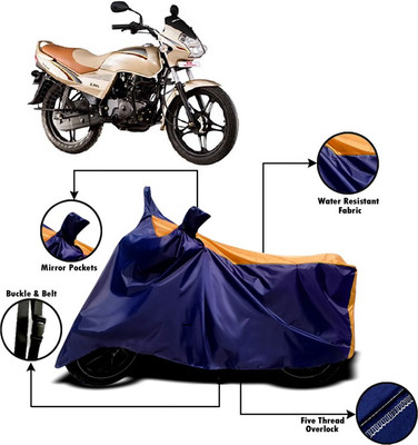 V VINTON Two Wheeler Cover for LML(Freedom, Orange, Blue)