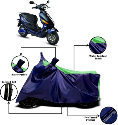 V VINTON Two Wheeler Cover for Hero(Electric Cruz, Green, Blue)