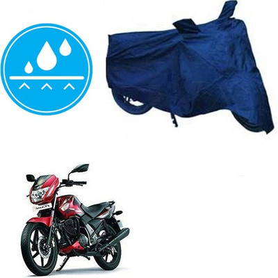 RPSENTTERPR Waterproof Two Wheeler Cover for TVS(Flame, Blue)