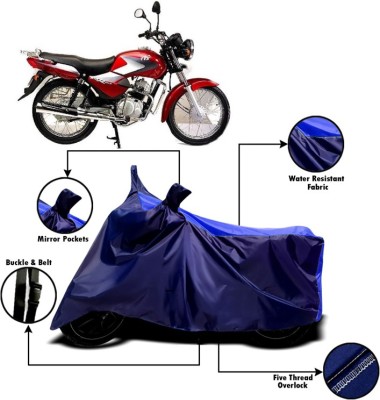AUCTIMO Two Wheeler Cover for TVS(Star, Multicolor)