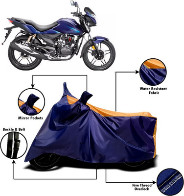 V VINTON Two Wheeler Cover for Hero(Xtreme, Orange, Blue)