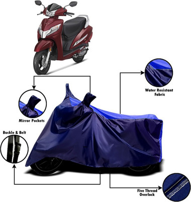 V VINTON Two Wheeler Cover for Honda(Activa 125, Blue)