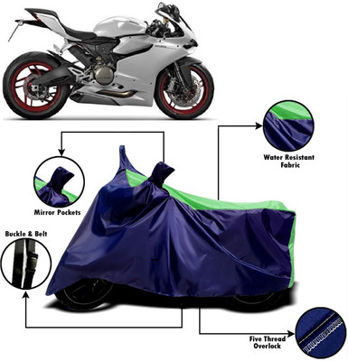 V VINTON Two Wheeler Cover for Ducati(899 Panigale, Green, Blue)