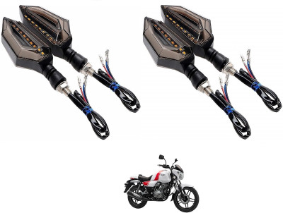 AuTO ADDiCT Front, Side, Rear LED Indicator Light for Bajaj V 150(Yellow, Blue)