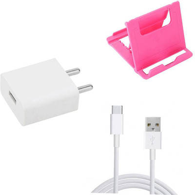 DAKRON Wall Charger Accessory Combo for Huawei P40(White)
