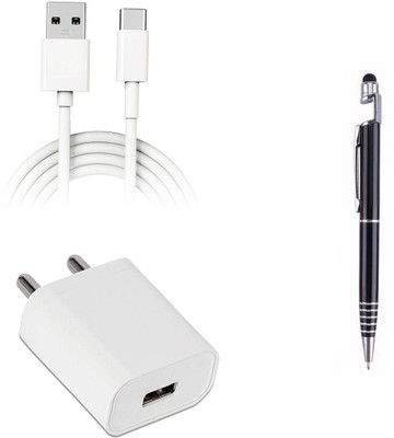 SARVIN Wall Charger Accessory Combo for OPPO A33 2020(White)