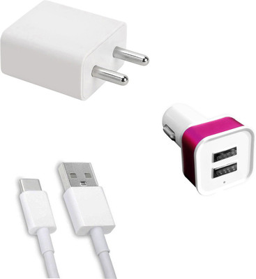 SARVIN Wall Charger Accessory Combo for Samsung Galaxy A51 5G(White)