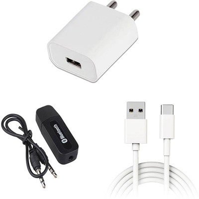 SARVIN Wall Charger Accessory Combo for Xiaomi Redmi Note 9 Pro(White)