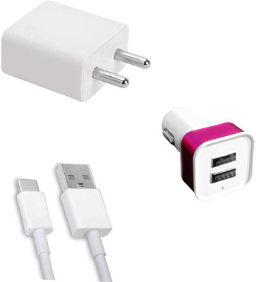 DAKRON Wall Charger Accessory Combo for Google Pixel 4A(White)