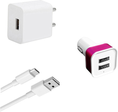 DAKRON Wall Charger Accessory Combo for OnePlus 8T(White)