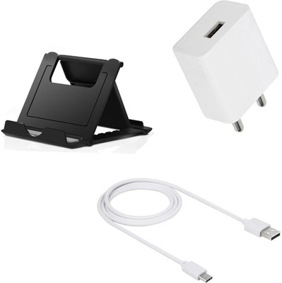 DAKRON Wall Charger Accessory Combo for Huawei P40 lite(White)