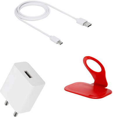 SARVIN Wall Charger Accessory Combo for Micromax In note 1(White)