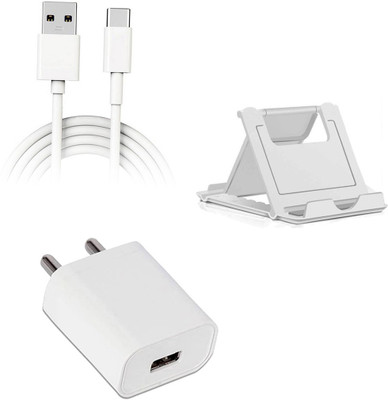 DAKRON Wall Charger Accessory Combo for Huawei P40 Pro(White)