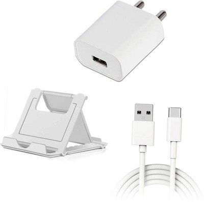 SARVIN Wall Charger Accessory Combo for Tecno Camon 16 Pro(White)