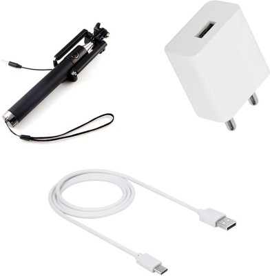 SARVIN Wall Charger Accessory Combo for Xiaomi Poco X3 NFC(White)