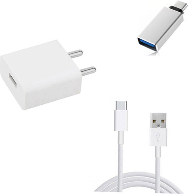 DAKRON Wall Charger Accessory Combo for Huawei P40(White)